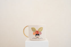 Handgefertigte Keramik Tasse - FRIDA