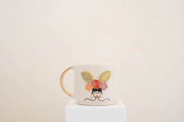 Handgefertigte Keramik Tasse - FRIDA