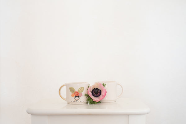 Handgefertigte Keramik Tasse - FRIDA