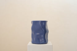 Handgefertigte Keramik Tasse - SCUP blue