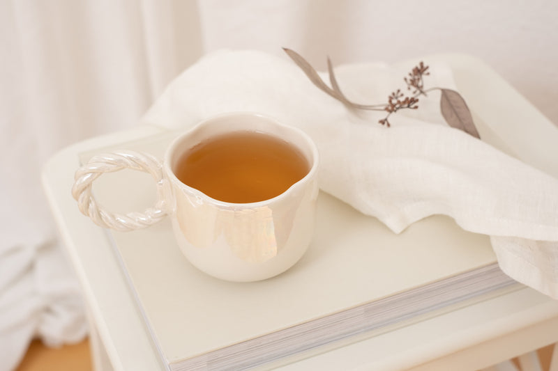 Handgefertigte Keramik Tasse - PERLA